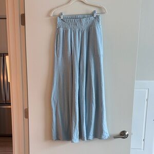 Z Supply Sky Blue Textured Pants